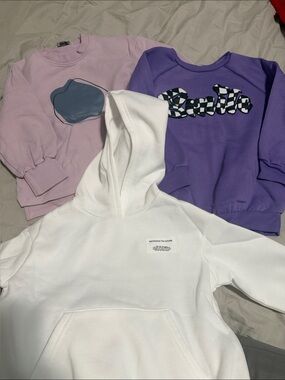 NWOT Kids Hoodie and Sweatshirt Set 5Y